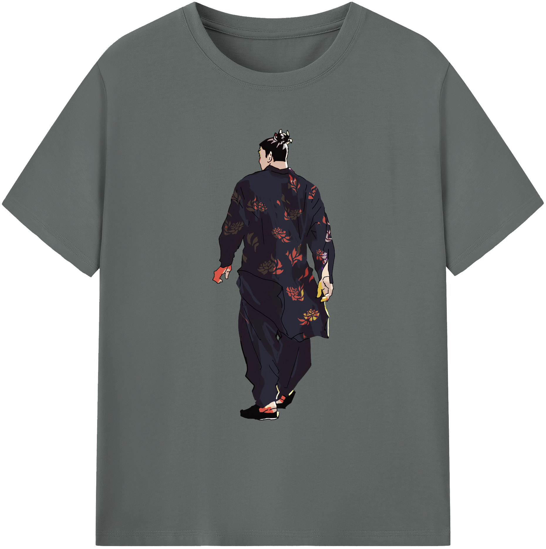 （画像用） 呪術廻戦 Jujutsu Kaisen 綿100％ メンズ半袖Tシャツ｜肌触りやわらか＆通気性